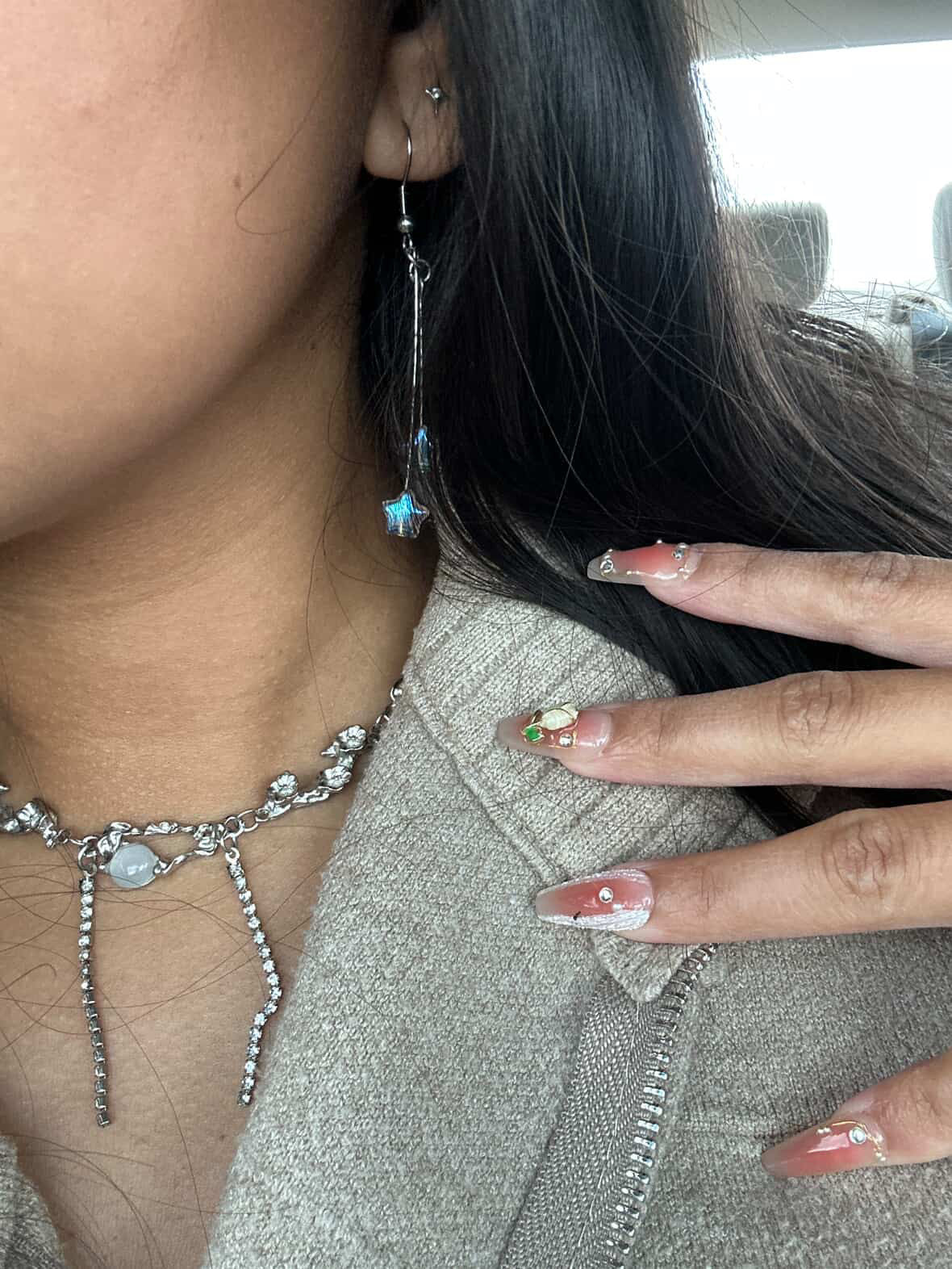 STARRY DREAM { CLEAR } EARRINGS