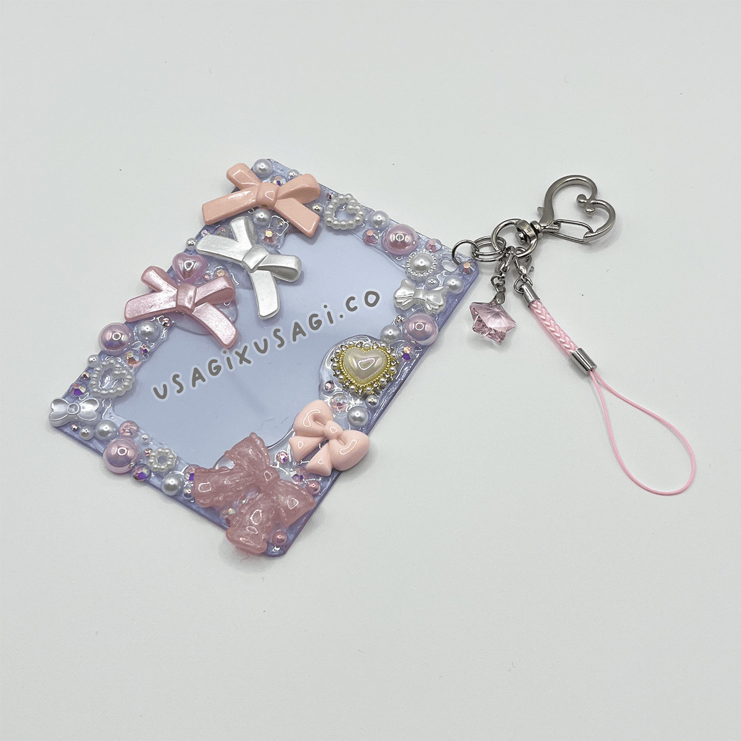 BABY BOW { PINK } DECODEN TOPLOADER - Usagi x Usagi, LLC - Accessories