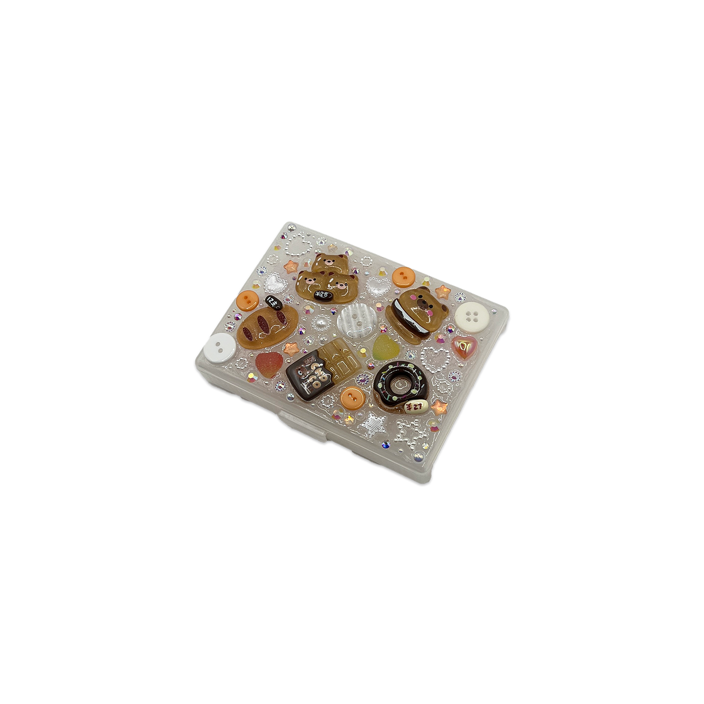 BEAR SNACKS TRINKET BOX - ADJUSTABLE POCKETS