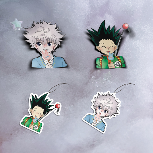 BESTIES BUNDLE { HxH } - AIR FRESHENERS + VINYL STICKERS