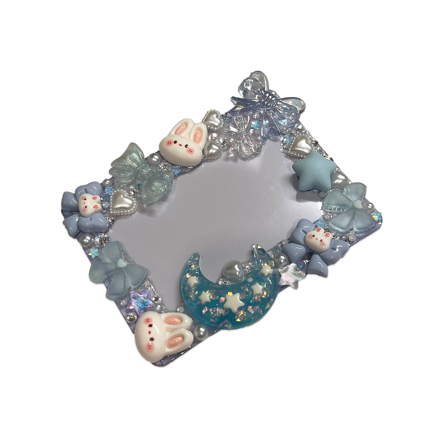 BLUE SOFT BUNNY BOWS DECODEN TOPLOADER