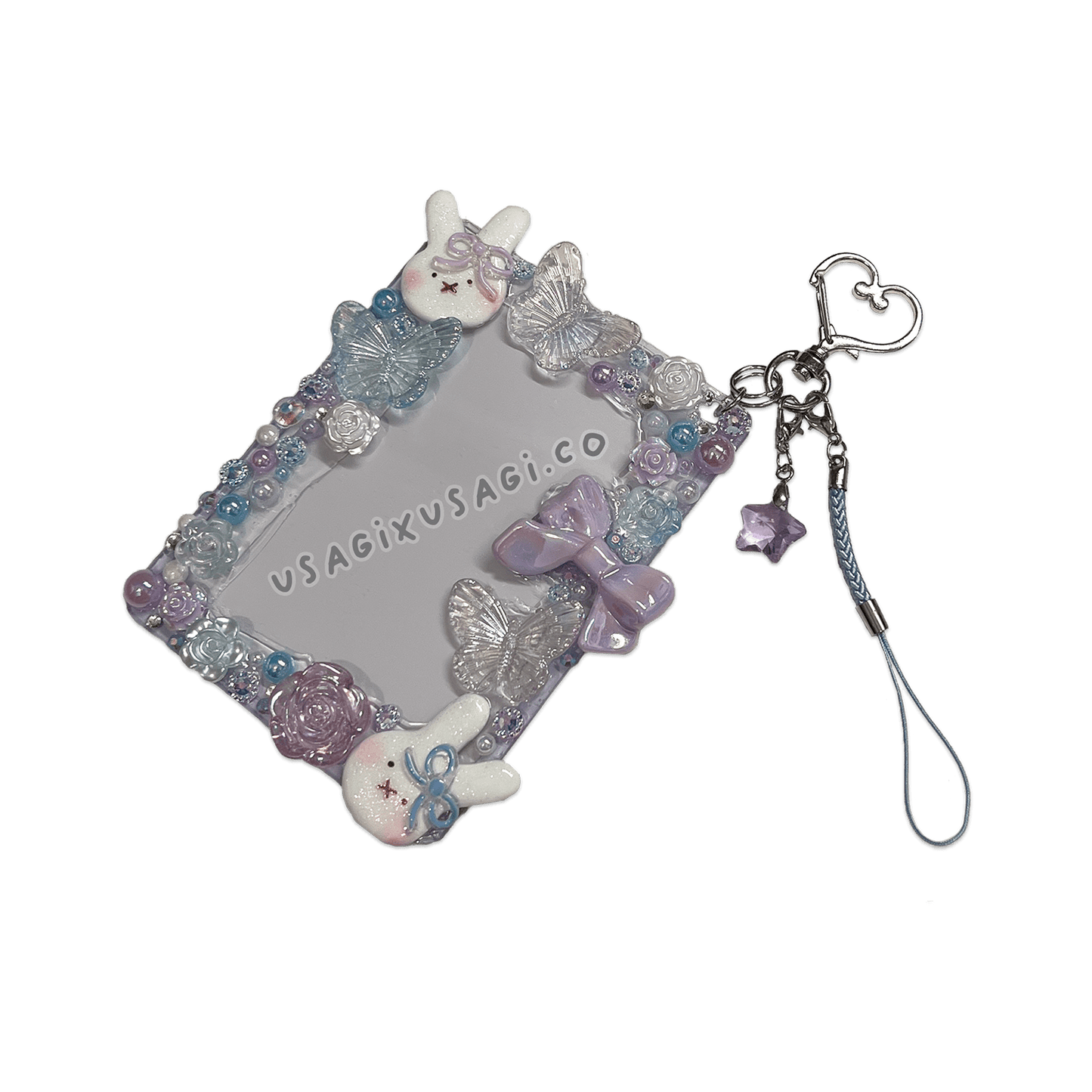 BUNNY GARDEN { BLUE + PURPLE } DECODEN TOPLOADER - Usagi x Usagi, LLC - Accessories