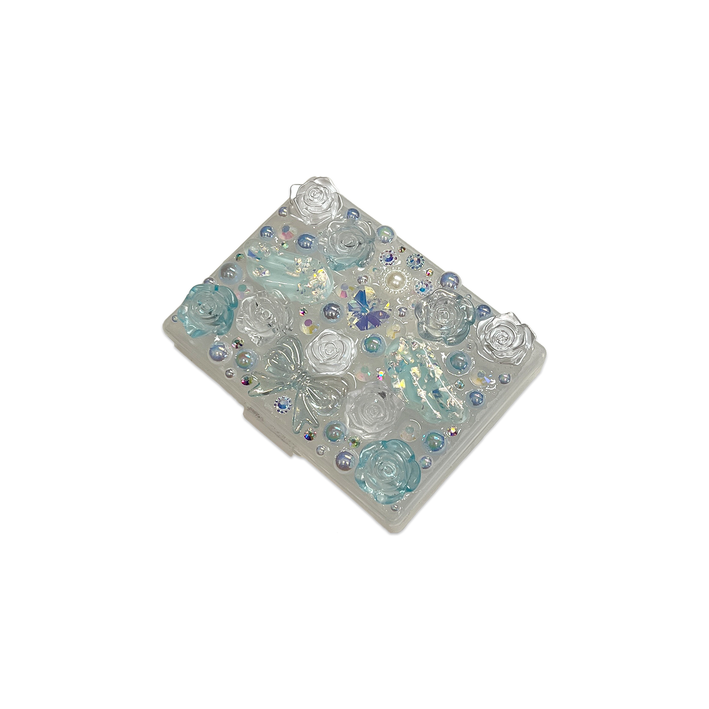 CELESTIAL ANGEL { BLUE } TRINKET BOX - ADJUSTABLE POCKETS