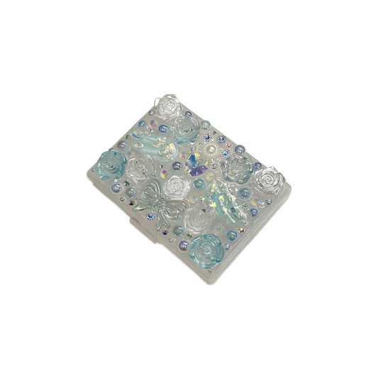 CELESTIAL ANGEL { BLUE } TRINKET BOX - ADJUSTABLE POCKETS