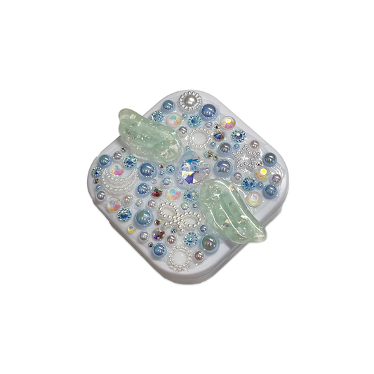 CELESTIAL ANGEL { BLUE } DECODEN SQUARE COMPACT MIRROR