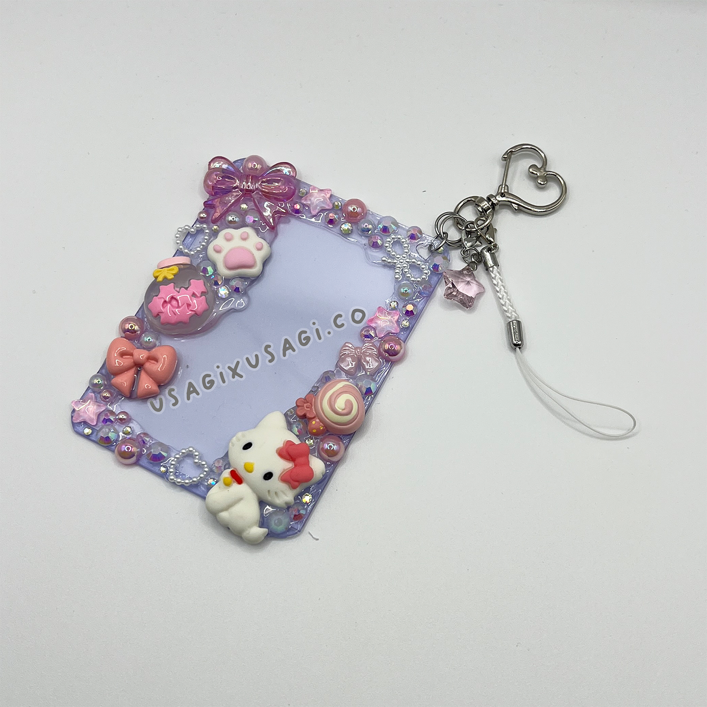 FLUFFY BOW KITTEN DECODEN TOPLOADER