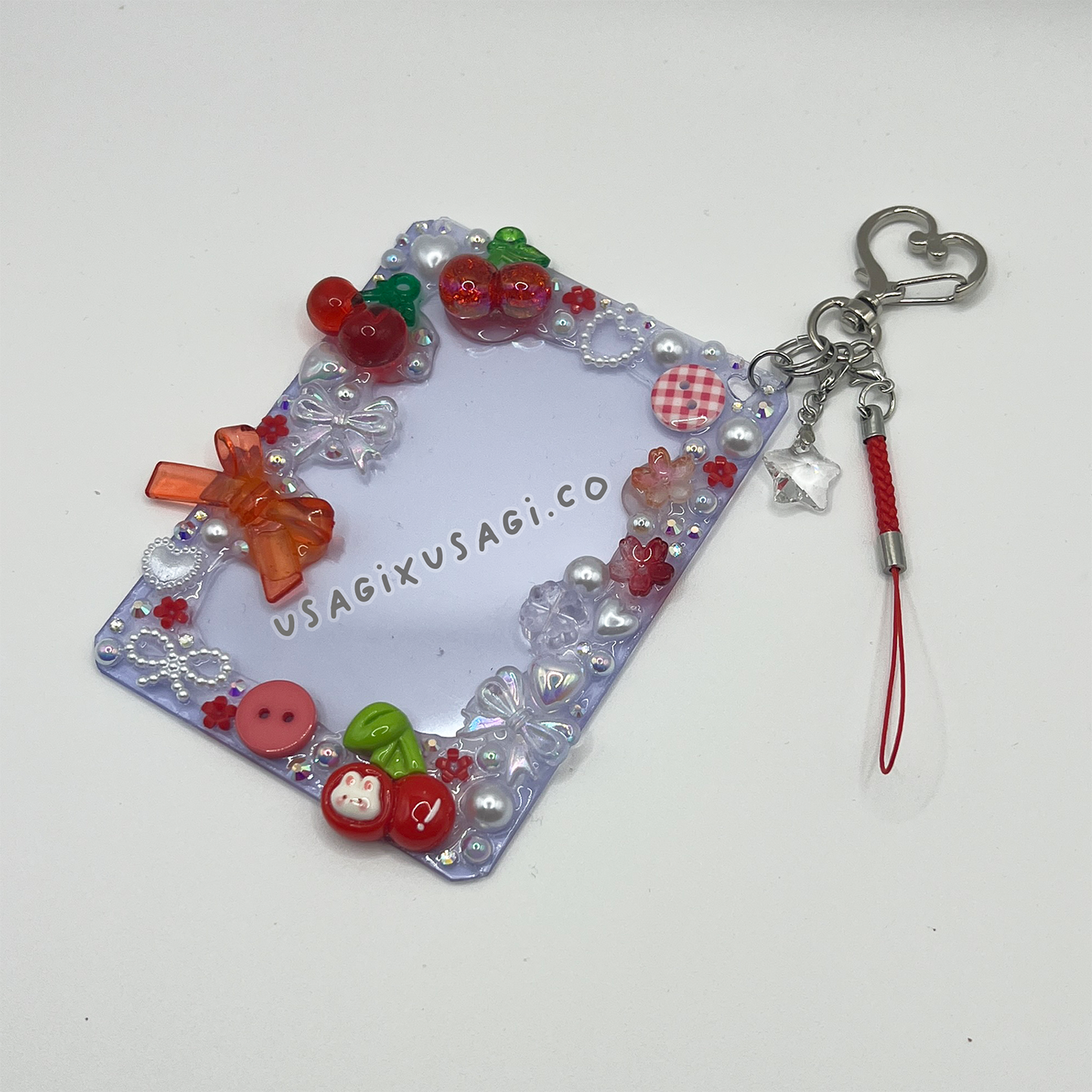 CHERRY BUNNY BABY { RED } DECODEN TOPLOADER