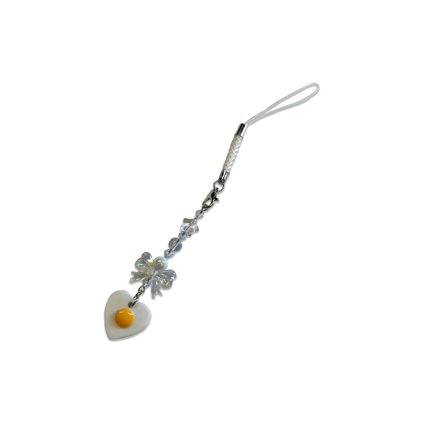 EGGIE HEART SPECIALTY PHONE CHARM - Usagi x Usagi, LLC - Keychains