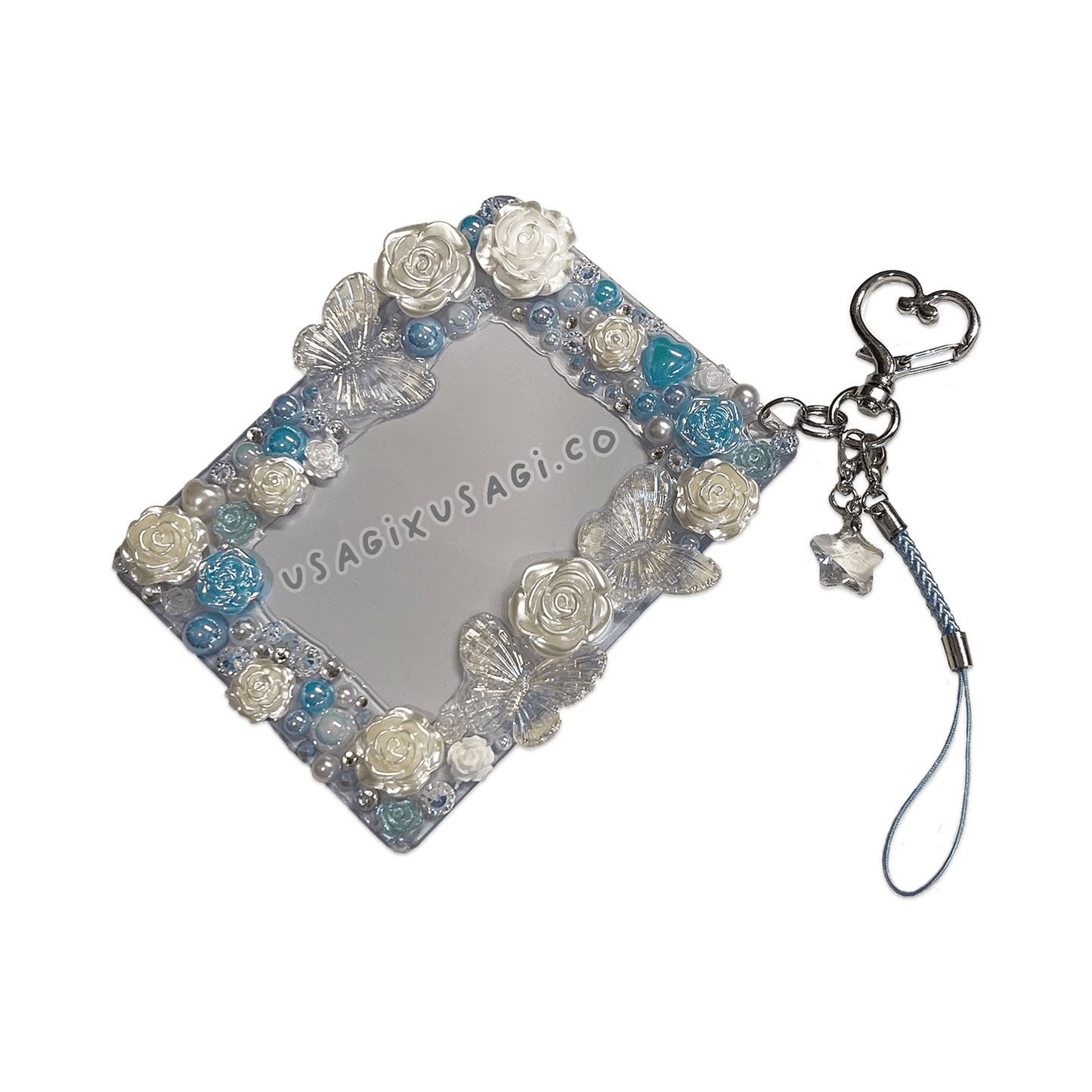 FAIRY GARDEN { PEARLY WHITE + BLUE } DECODEN TOPLOADER - Usagi x Usagi, LLC - Accessories