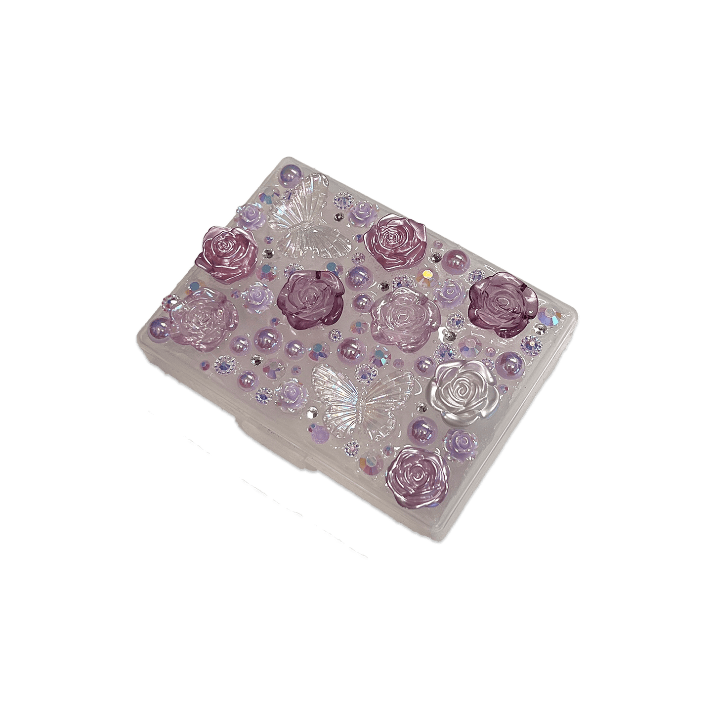 FAIRY GARDEN { PURPLE } TRINKET BOX - ADJUSTABLE POCKETS - Usagi x Usagi, LLC - Accessories