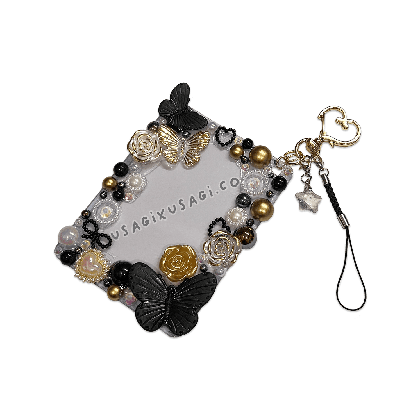GOTHIC LOLITA GARDEN { BLACK & GOLD } DECODEN TOPLOADER - Usagi x Usagi, LLC - Accessories