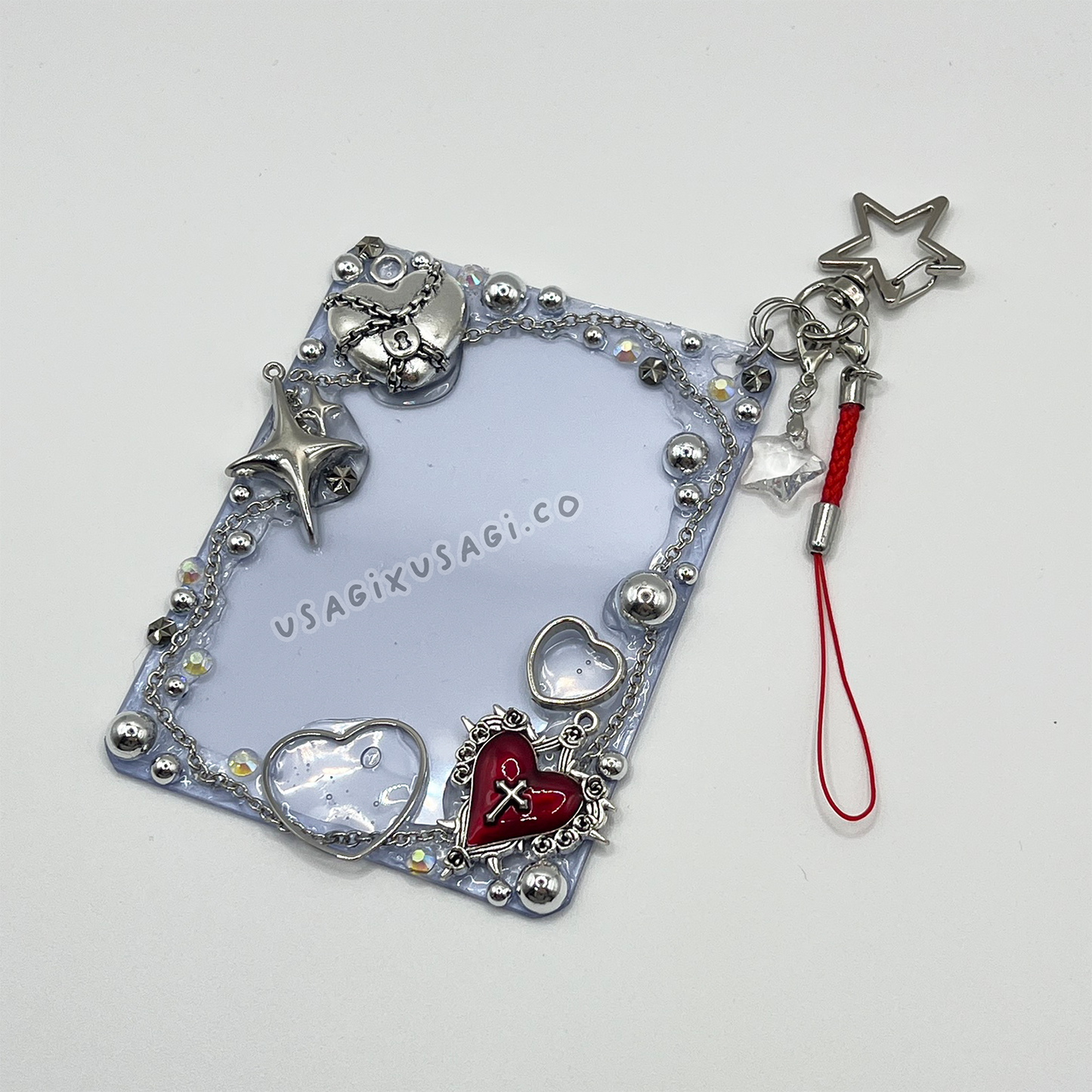 GOTHIC HEARTS { RED } DECODEN TOPLOADER