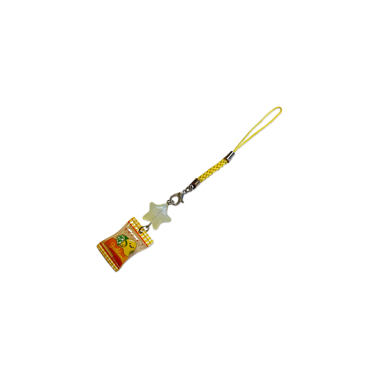 LAZY EGG SNACK PHONE CHARM