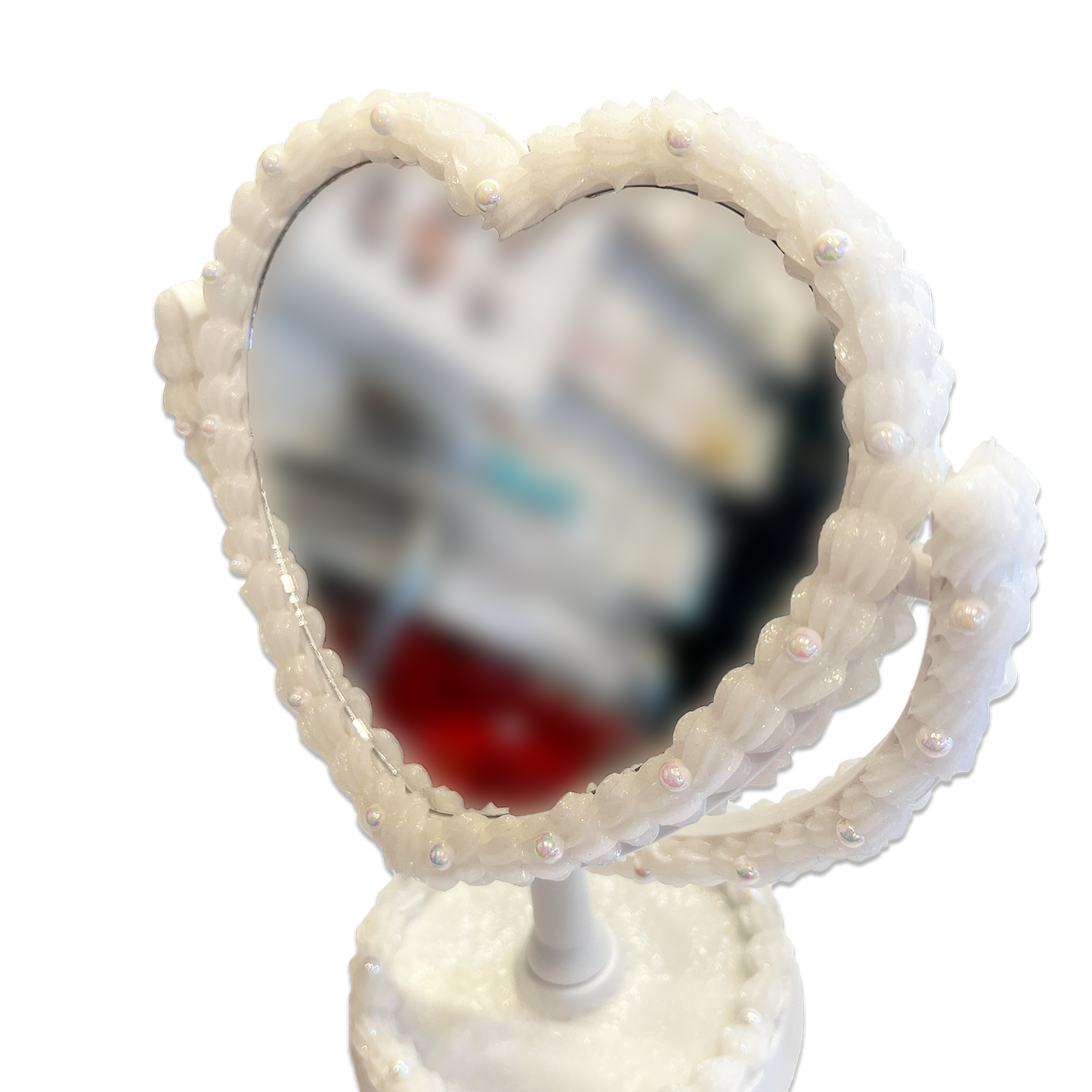 STRAWBERRIES & CREAM HEART WHIPPED DECODEN MIRROR