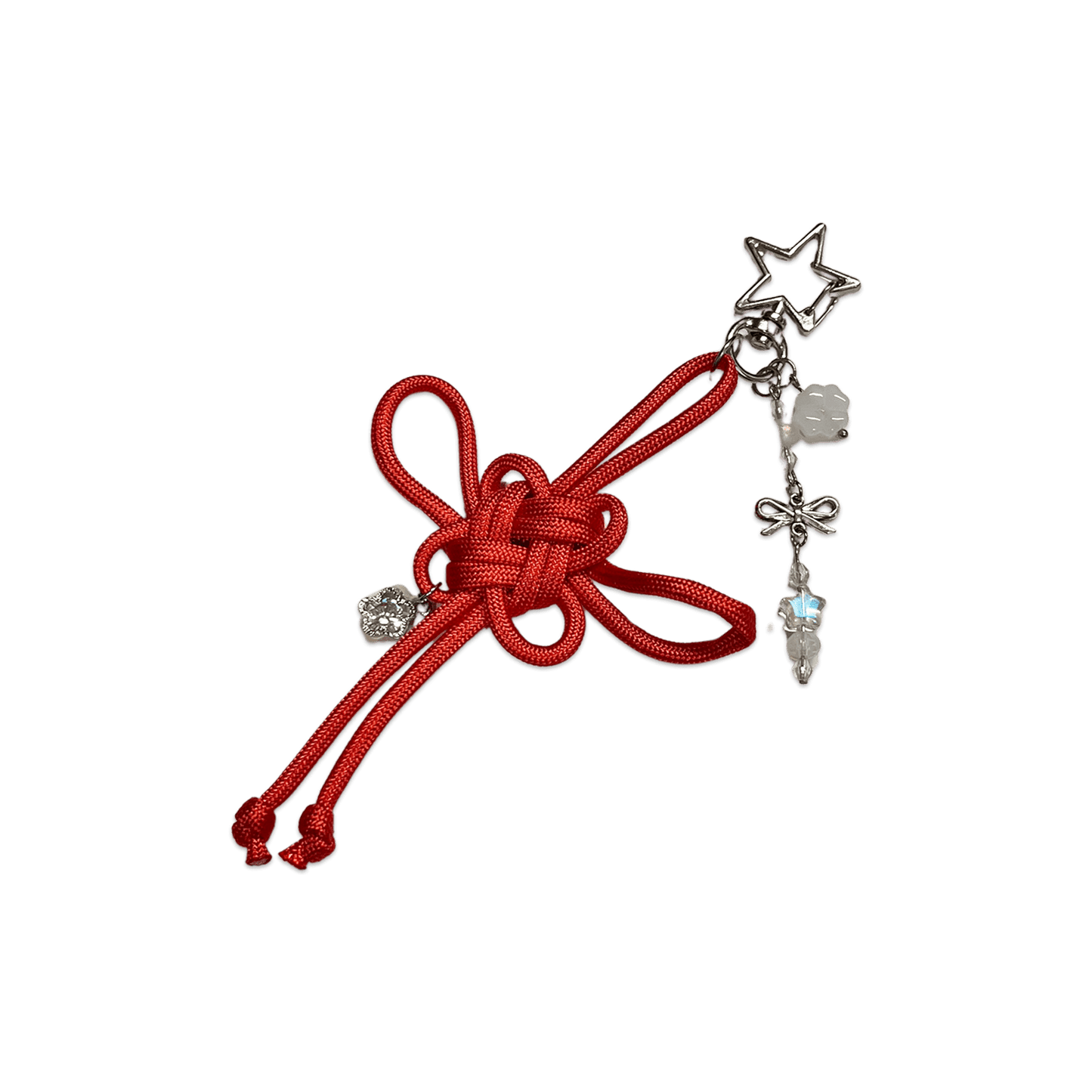 LUCKY KNOT { RED } SPECIALTY KEYCHAIN - Usagi x Usagi, LLC - Keychains