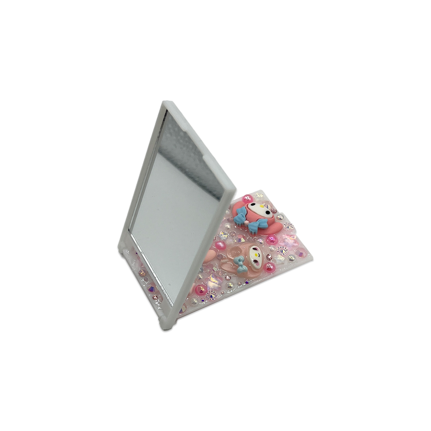 PINK MELO BUN DECODEN POCKET MIRROR