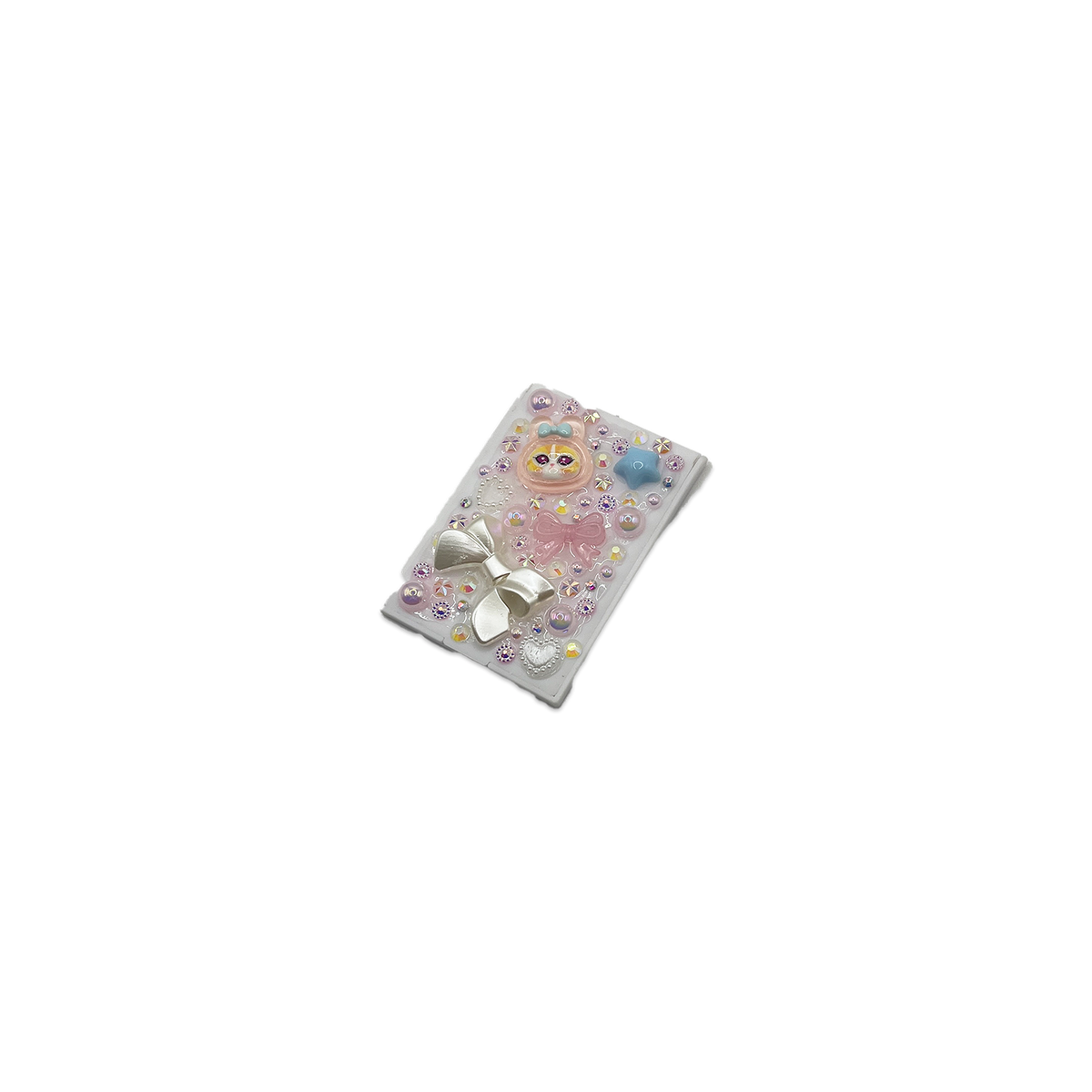 { MOFUKITTY SERIES } MELO BUNNY KITTY { MINI } DECODEN POCKET MIRROR