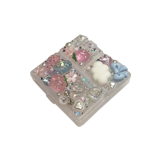 PASTEL DREAMS { BLUE / PINK } DECODEN TRINKET BOX - 3 POCKET