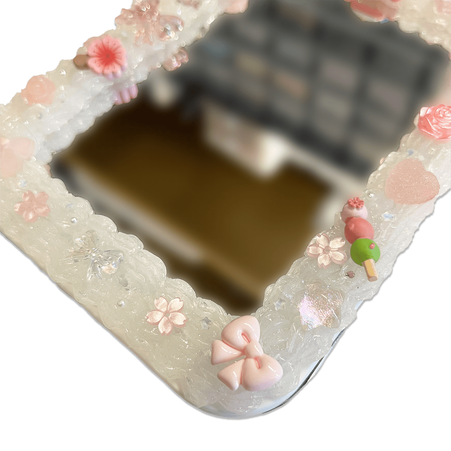 PINK BUNNY WHIPPED DECODEN MIRROR - Usagi x Usagi, LLC - Accessories