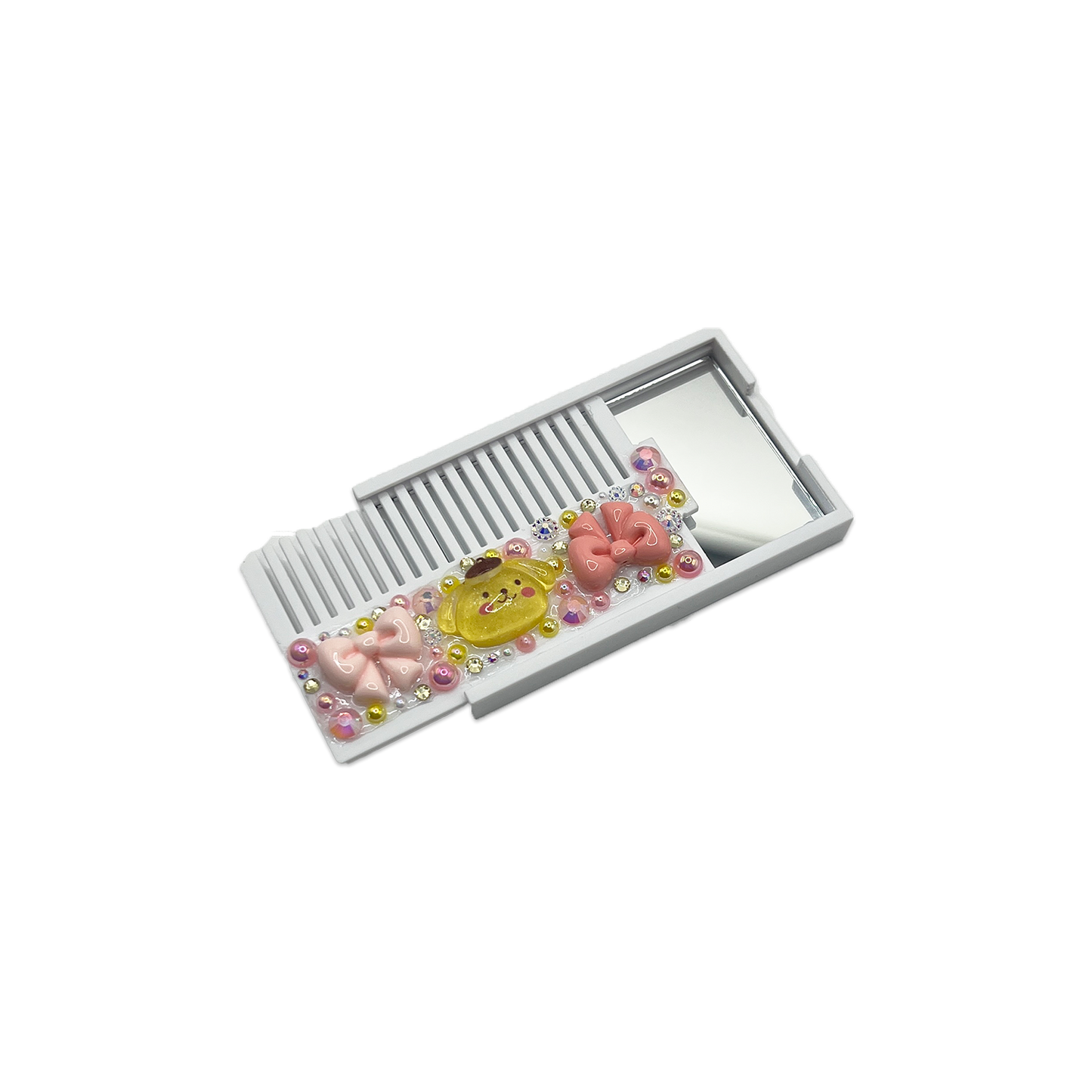 PURIN KING DECODEN POCKET MIRROR COMB