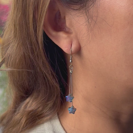 STARRY DREAM { BLUE } EARRINGS