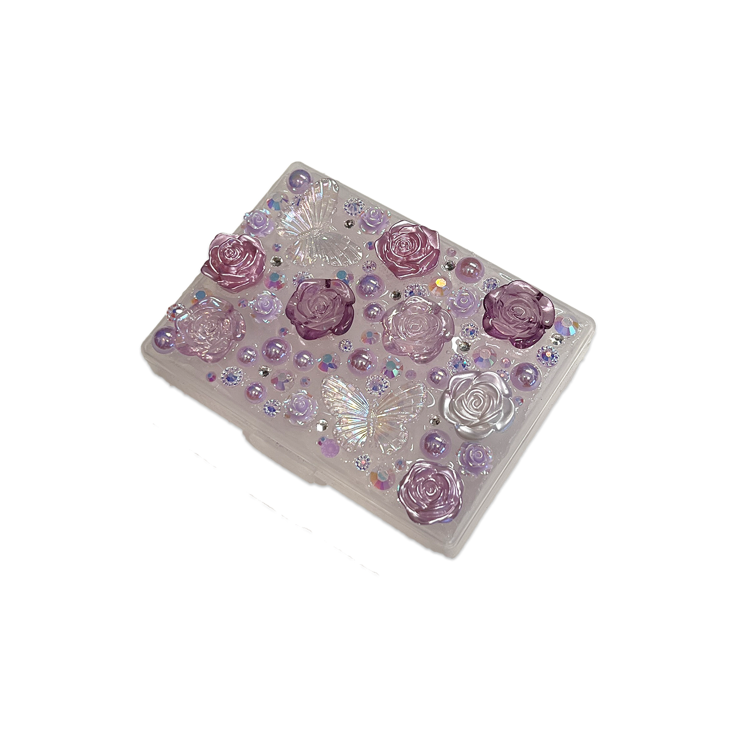 FAIRY GARDEN { PURPLE } TRINKET BOX - ADJUSTABLE POCKETS