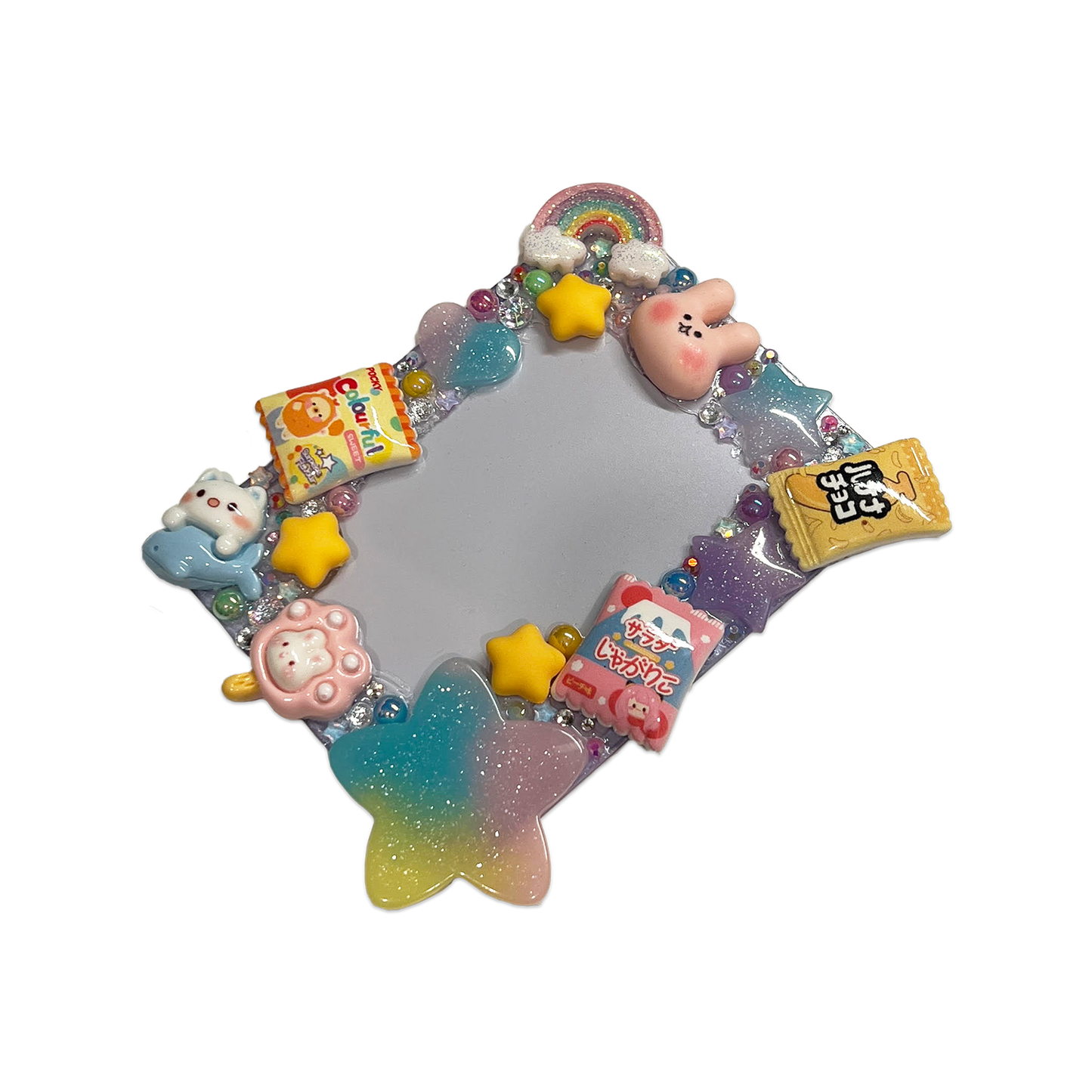 PASTEL RAINBOW BUNNY SNACK TIME DECODEN TOPLOADER