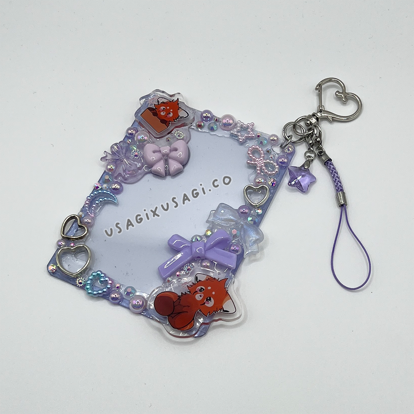 { SMOLREDPANDAINK COLLAB } RED PANDA BABY DECODEN TOPLOADER