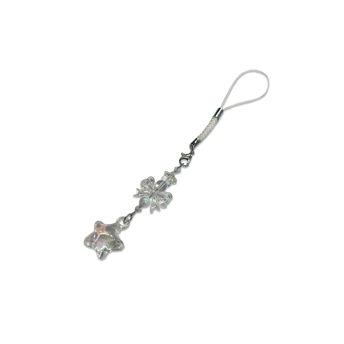 STAR BUBBLES { CLEAR } SPECIALTY PHONE CHARM - Usagi x Usagi, LLC - Keychains