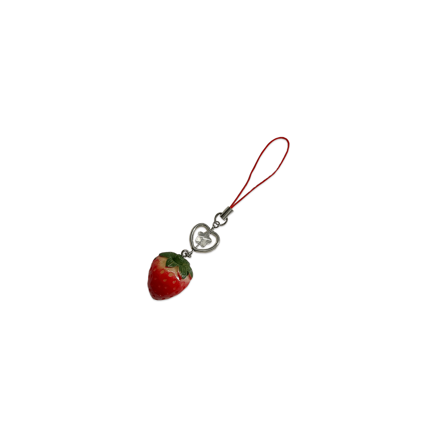 STRAWBERRY HEART PHONE CHARM - Usagi x Usagi, LLC - Keychains