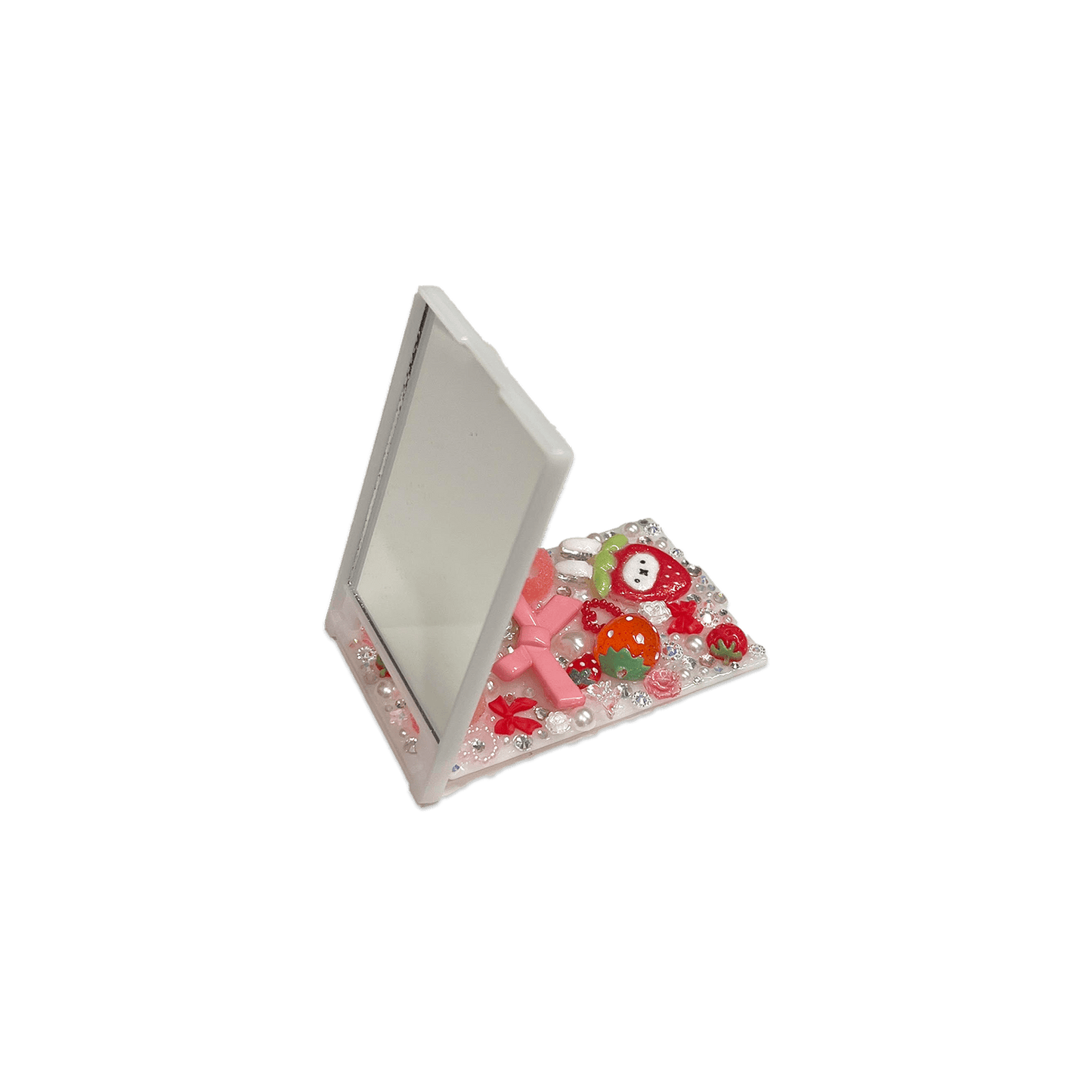 STRAWBUNNY MIFF DECODEN POCKET MIRROR - Usagi x Usagi, LLC - Accessories