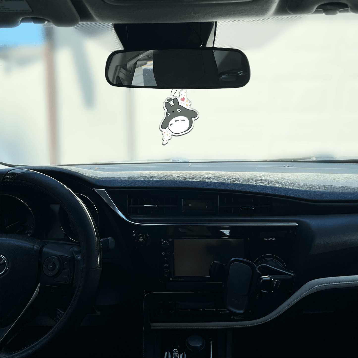 TOTORO CAR AIR FRESHENER - LAVENDER — kawaii Air Freshener by Usagi x Usagi, LLC, cute decorative accessory