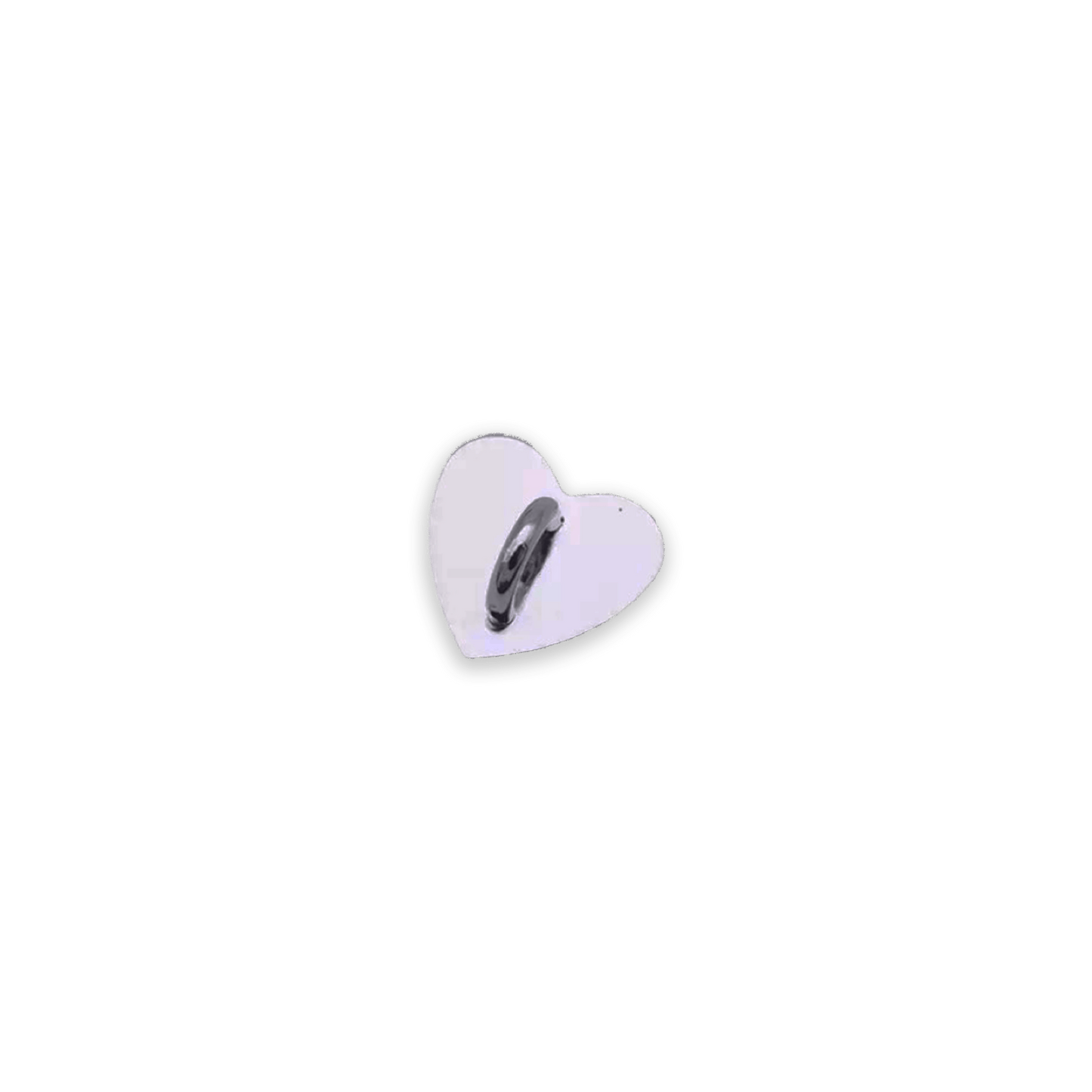 Usagi x Usagi Accessories Silver HEART PHONE HOOKS HEART PHONE HOOKS