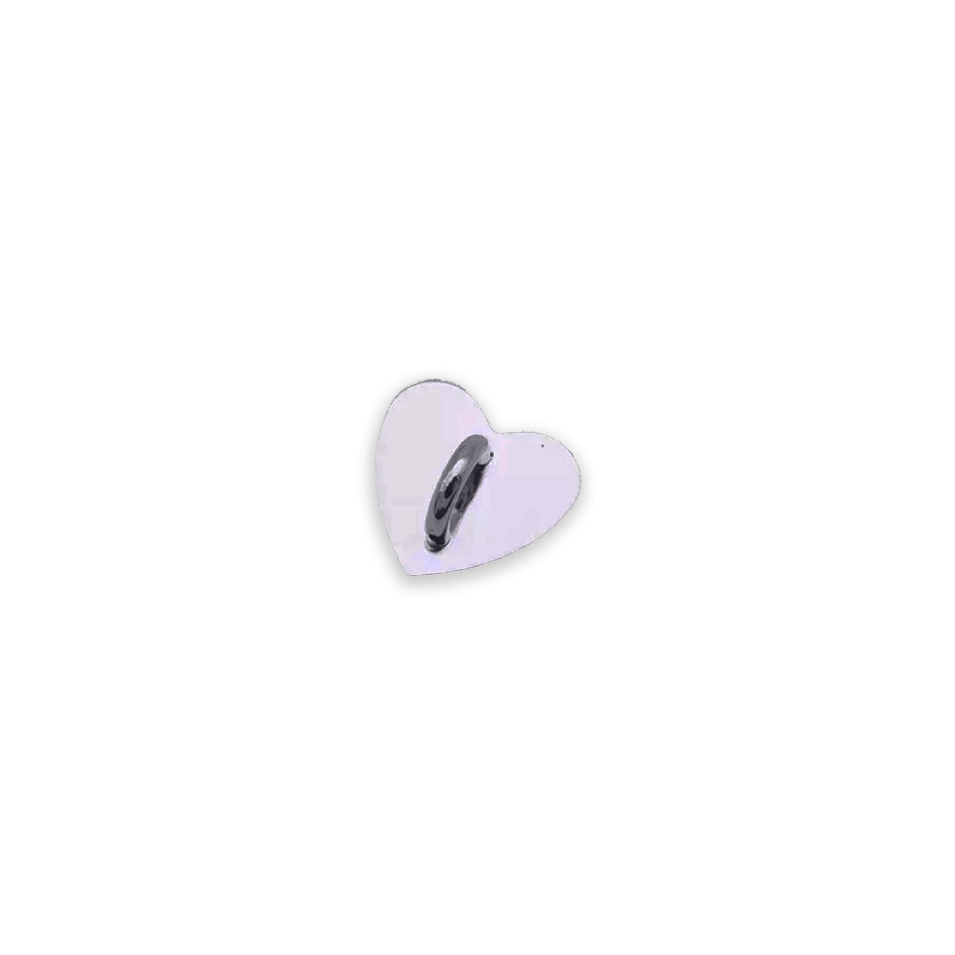 Usagi x Usagi Accessories Silver HEART PHONE HOOKS HEART PHONE HOOKS