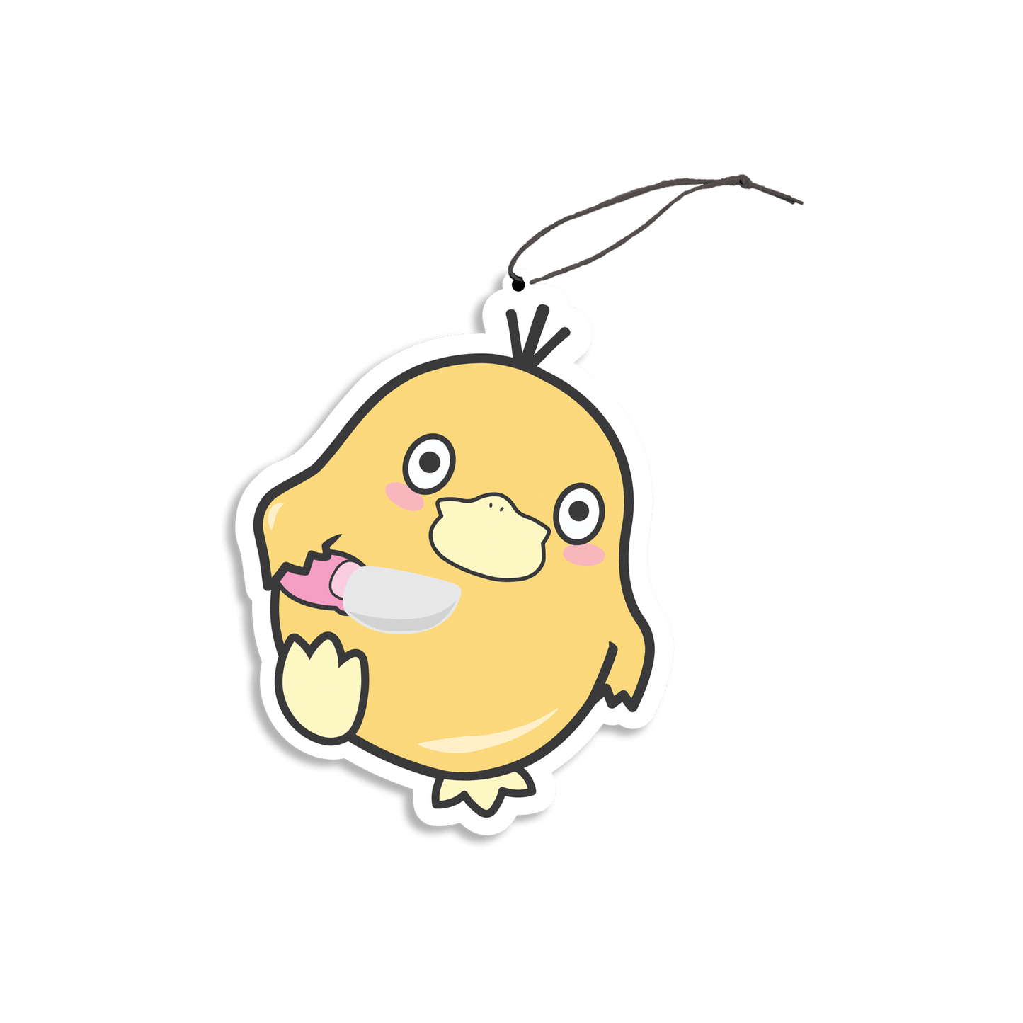 Usagi x Usagi Air Freshener SINGLE PSYDUCK WITH KNIFE AIR FRESHENER PSYDUCK WITH KNIFE AIR FRESHENER