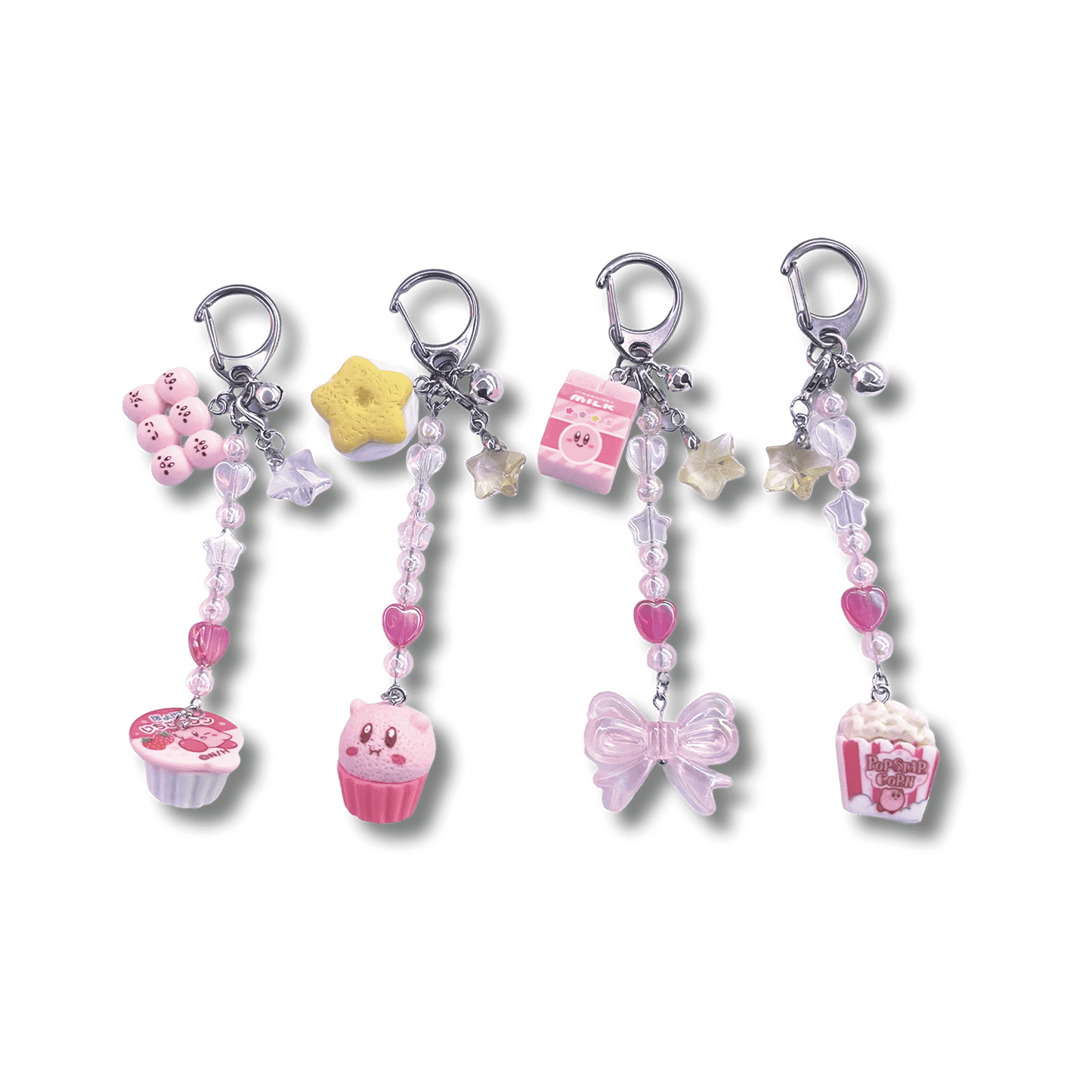 Usagi x Usagi Keychains CUPCAKE ASSORTED KIRBY KEYCHAINS ASSORTED KIRBY KEYCHAINS