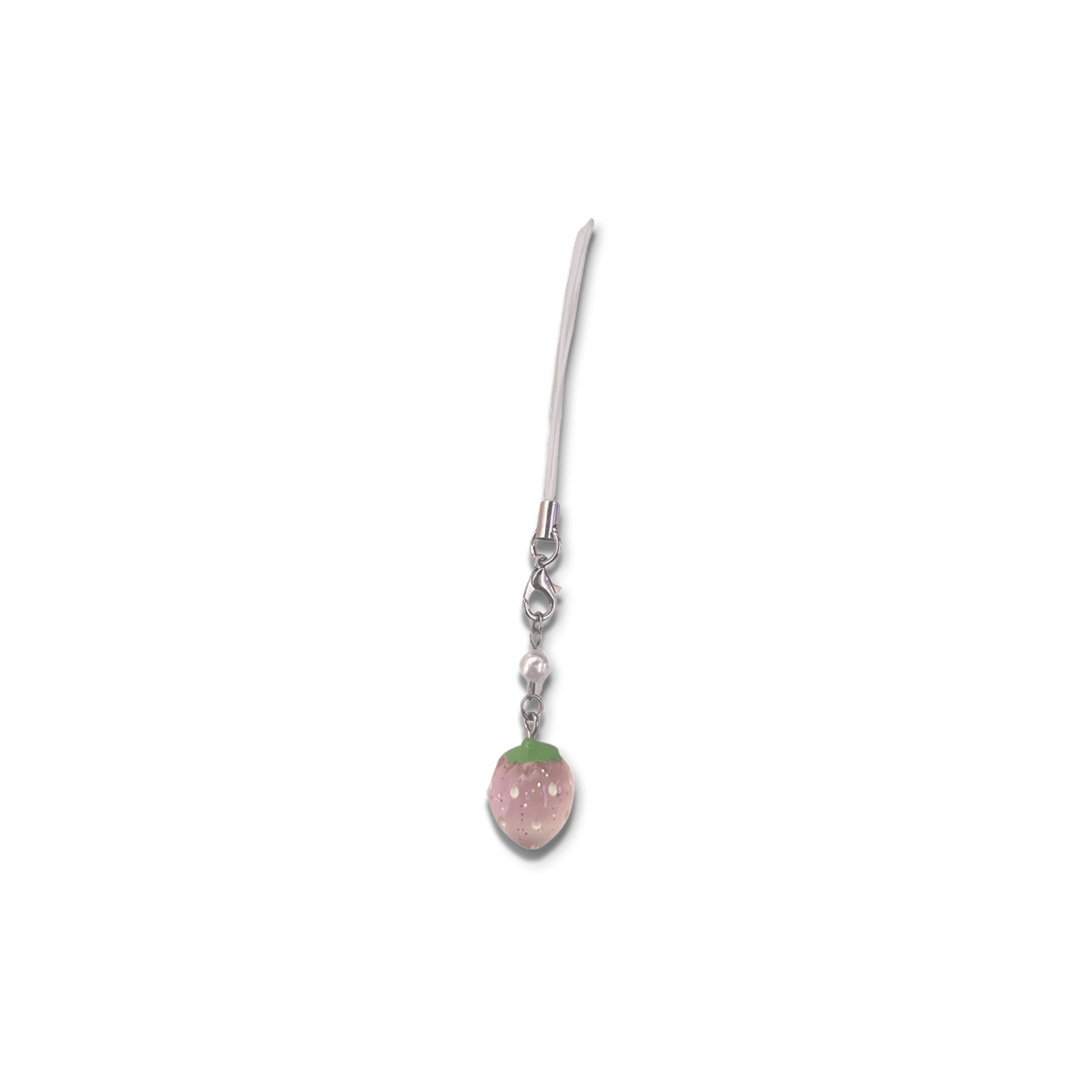 Usagi x Usagi Keychains SM Light Pink Strawberry Charm STRAWBERRY CHARMS STRAWBERRY CHARMS