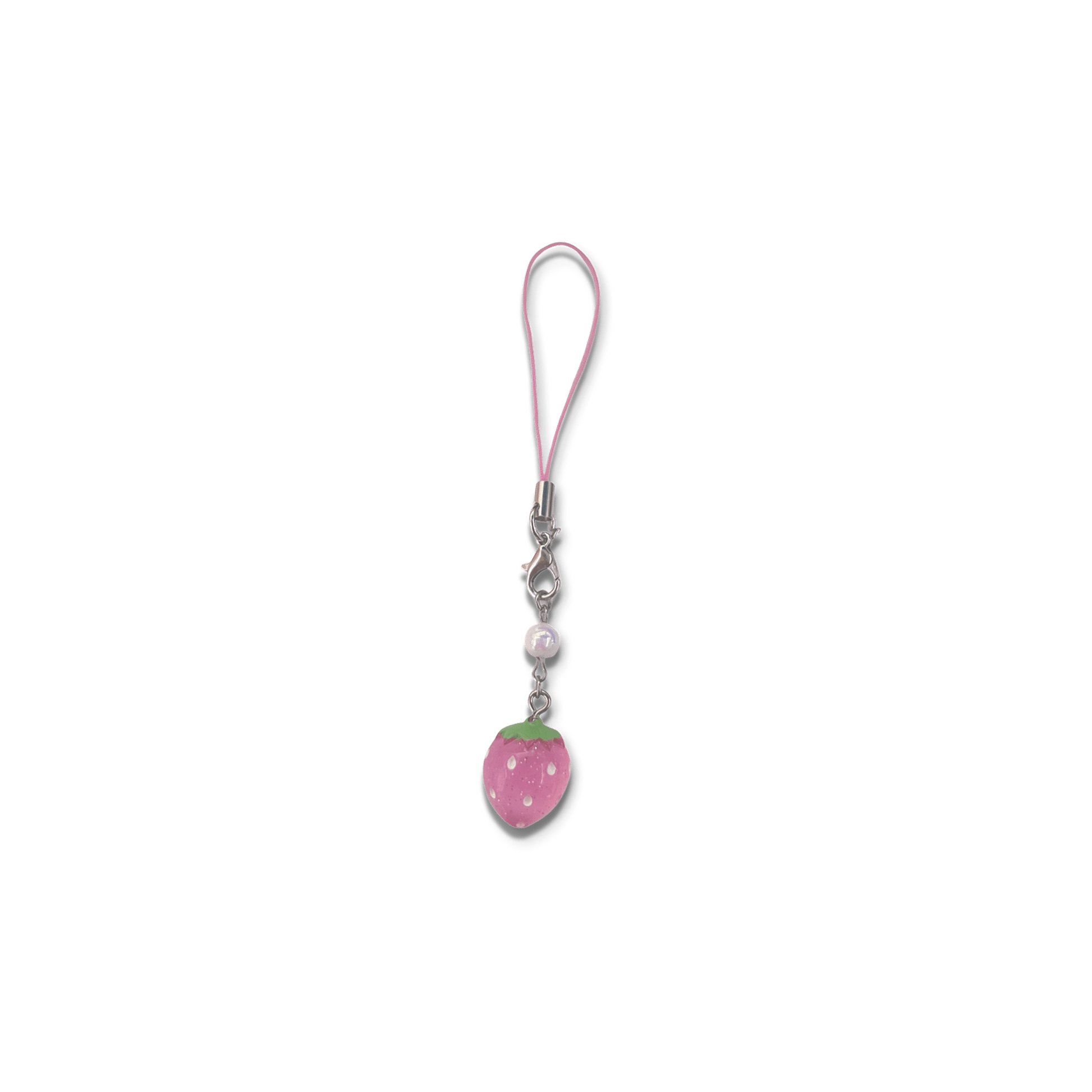 Usagi x Usagi Keychains SM Pink Strawberry Charm STRAWBERRY CHARMS STRAWBERRY CHARMS