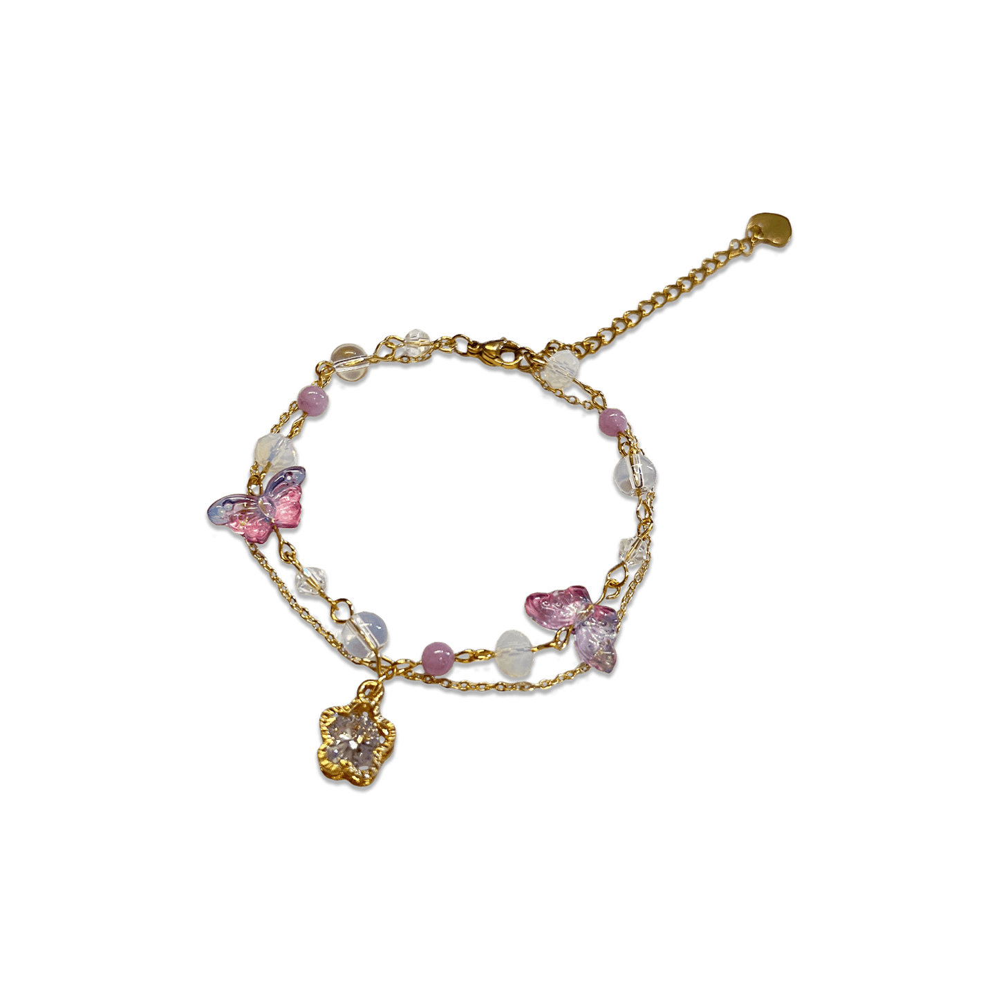 Usagi x Usagi, LLC Jewelry DAINTY { GOLD } BUTTERFLY BRACELET DAINTY { GOLD } BUTTERFLY BRACELET