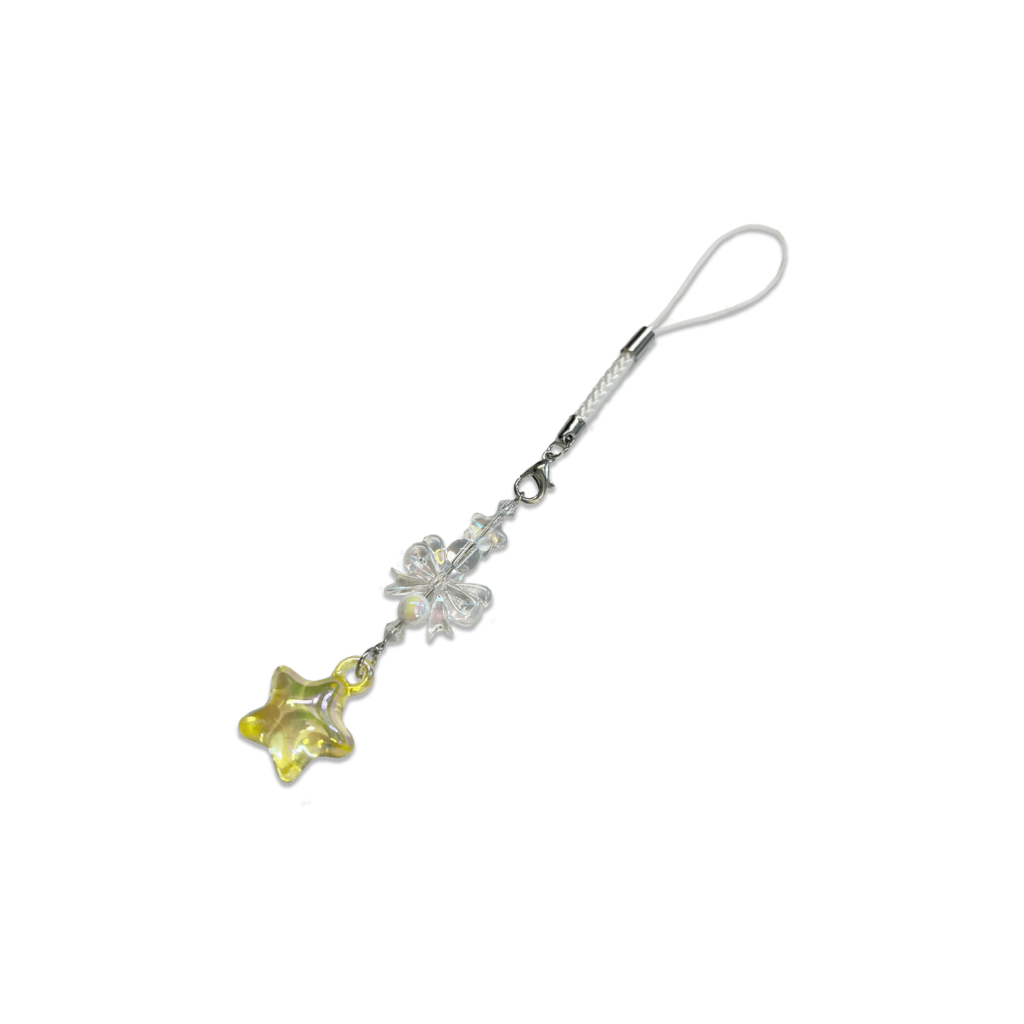 Usagi x Usagi, LLC Keychains STAR BUBBLES { YELLOW } SPECIALTY PHONE CHARM STAR BUBBLES { YELLOW } SPECIALTY PHONE CHARM
