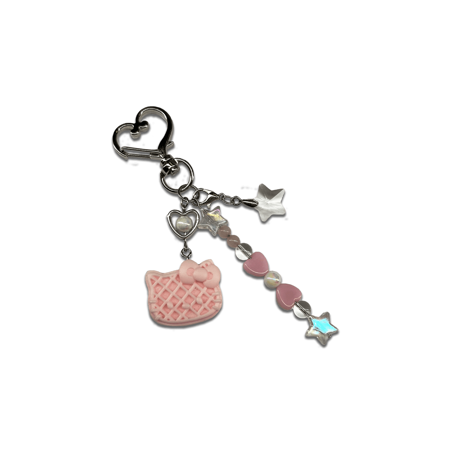 WAFFLE KITTY SPECIALTY KEYCHAIN - Usagi x Usagi, LLC - Keychains