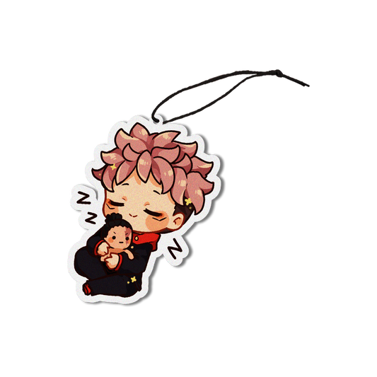 YUJI ITADORI CAR AIR FRESHENER { JUJUTSU KAISEN } - SQUASH