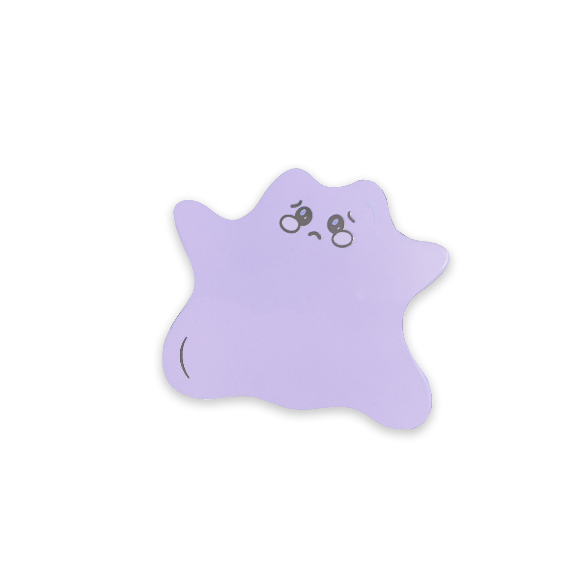 Crybaby Ditto Enamel Pin in Silver Variant