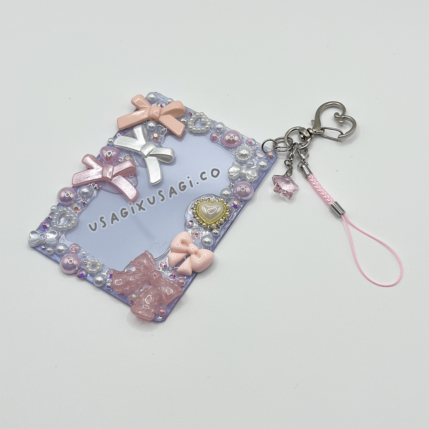 BABY BOW { PINK } DECODEN TOPLOADER - Usagi x Usagi, LLC - Accessories