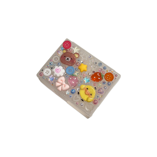 KUMA FRIENDS STRAWBERRY DECODEN TRINKET BOX - ADJUSTABLE POCKETS