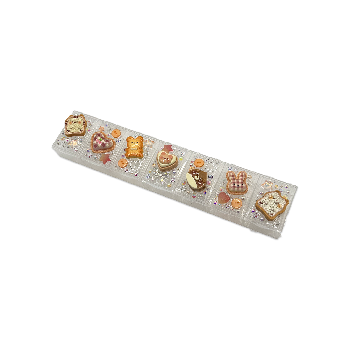 BISCUIT BAKERY DECODEN TRINKET BOX - WEEKLY ( 7 DAYS )