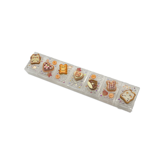 BISCUIT BAKERY DECODEN TRINKET BOX - WEEKLY ( 7 DAYS )