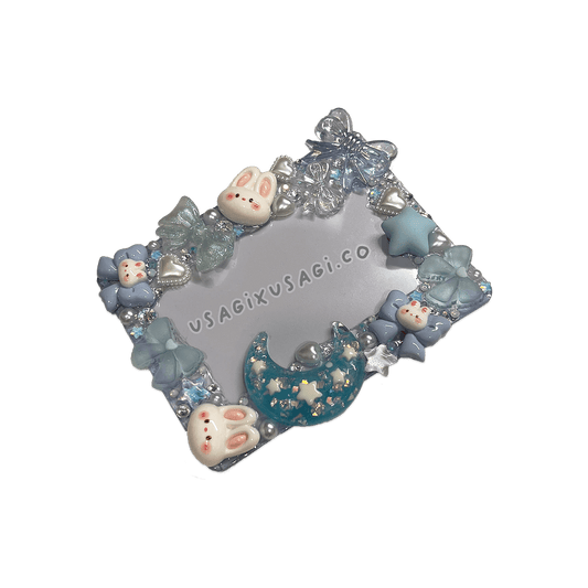 BLUE SOFT BUNNY BOWS DECODEN TOPLOADER - Usagi x Usagi, LLC - Accessories