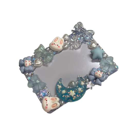 BLUE SOFT BUNNY BOWS DECODEN TOPLOADER