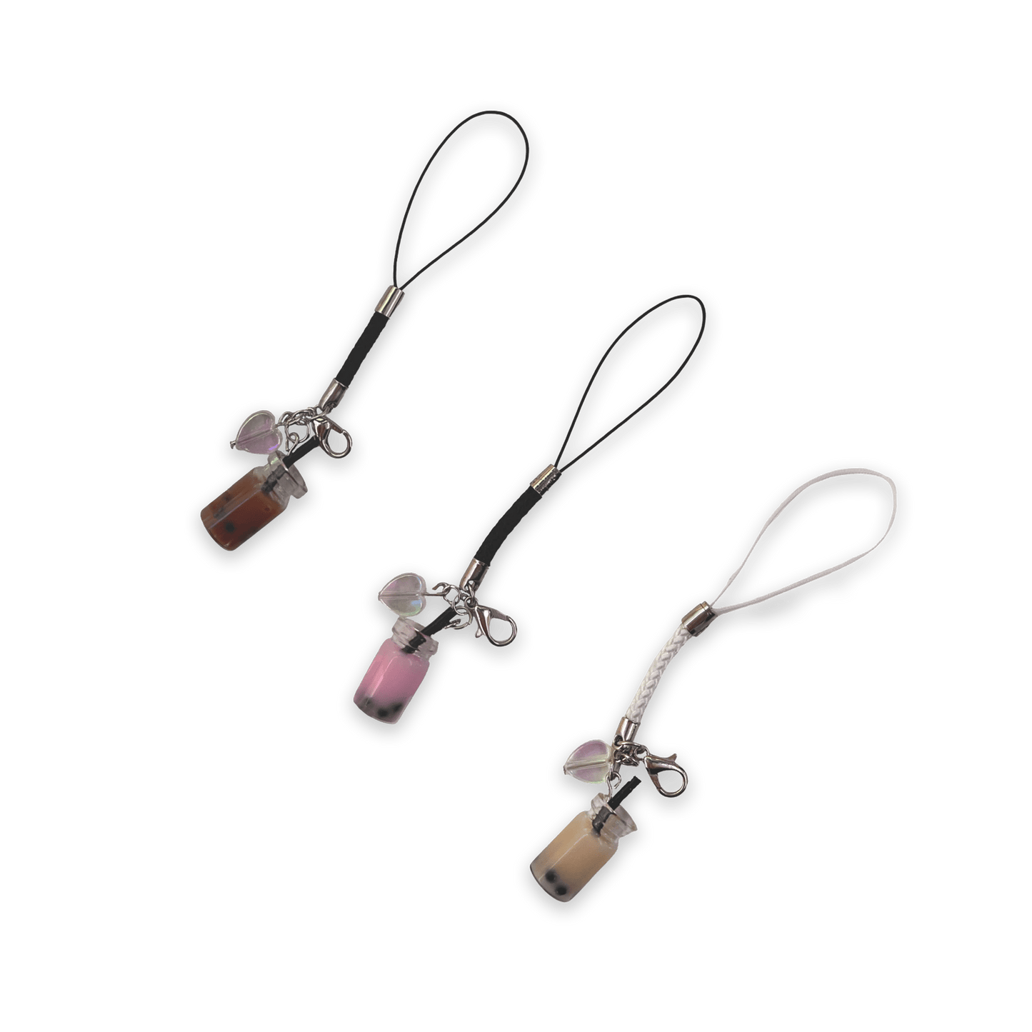 BOBA HEART CHARMS - Usagi x Usagi, LLC - Keychains